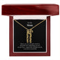 To My Mom Personalized Multi-Name Vertical Necklace