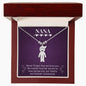 Nana - Never Forget We Love You - Engraved Kids Charm Necklace
