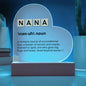 Nana Definition Acrylic Plaque Gift