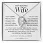 Wife - I Can't Live Without You - Forever Love Necklace