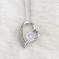 Happy Retirement Personalization Forever Love Necklace