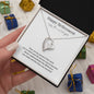 Happy Retirement Enjoy the Next Chapter Forever Love Necklace