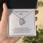 Happy Retirement Personalization Forever Love Necklace