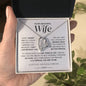 Wife - I Can't Live Without You - Forever Love Necklace