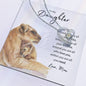 To My Daughter Lioness and Cub | Forever Love Necklace