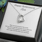 Happy Retirement Personalization Forever Love Necklace