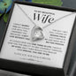 Wife - I Can't Live Without You - Forever Love Necklace