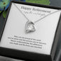 Happy Retirement Enjoy the Next Chapter Forever Love Necklace