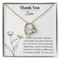Thank You Forever Personalized Love Necklace