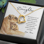 To My Daughter Lioness and Cub | Forever Love Necklace