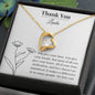 Thank You Forever Personalized Love Necklace