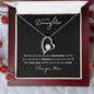 To My Daughter | Forever Love Necklace | Within You All You Need