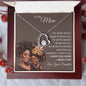 To My Mom | Brown Skin Girl | Forever Love Necklace