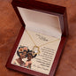 To My Mom | Brown Skin Girl | Forever Love Necklace