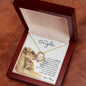 To My Daughter - Lioness Forever Heart Necklace ππ