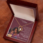 To My Mom | Brown Skin Girl | Forever Love Necklace