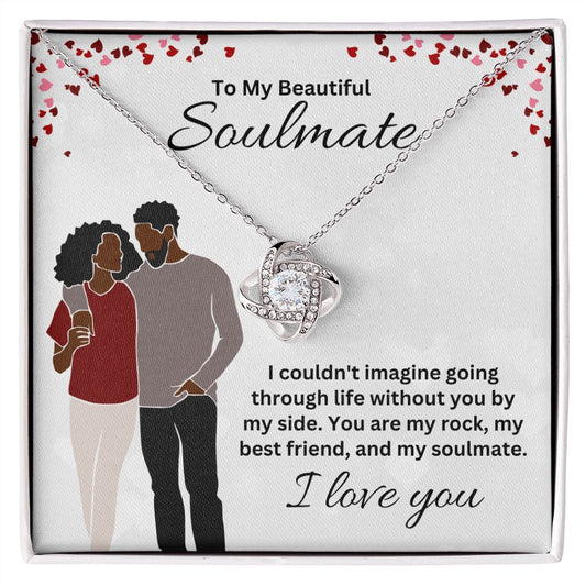 Soulmate I Love You | Love Knot Necklace