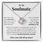 Soulmate - I Love You - Love Knot Necklace