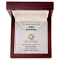 Happy Birthday 50 | Love Knot Necklace