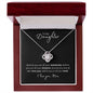 To My Daughter | Love Knot Necklace | Within You All You Need