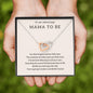 Mama To Be - Pregnancy Gift - Interlocking Hearts Necklace