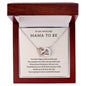 Mama To Be - Pregnancy Gift - Interlocking Hearts Necklace