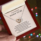 Mama To Be - Pregnancy Gift - Interlocking Hearts Necklace
