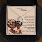To My Mom | Brown Skin Girl | Forever Love Necklace