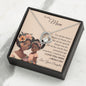 To My Mom | Brown Skin Girl | Forever Love Necklace