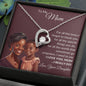 To My Mom | Brown Skin Girl | Forever Love Necklace