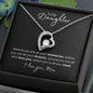 To My Daughter | Forever Love Necklace | Within You All You Need