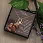 To My Mom | Brown Skin Girl | Forever Love Necklace