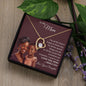 To My Mom | Brown Skin Girl | Forever Love Necklace