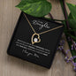 To My Daughter | Forever Love Necklace | Within You All You Need