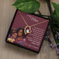 To My Mom | Brown Skin Girl | Forever Love Necklace