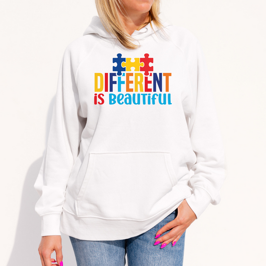 Different Is Beautiful Pullover Hoodie