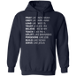 Bible Characters Pullover Hoodie