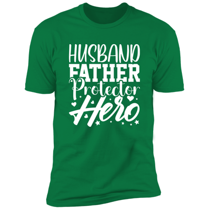 Husband Father Protector Hero | Z61x Premium Short Sleeve Tee (Closeout)