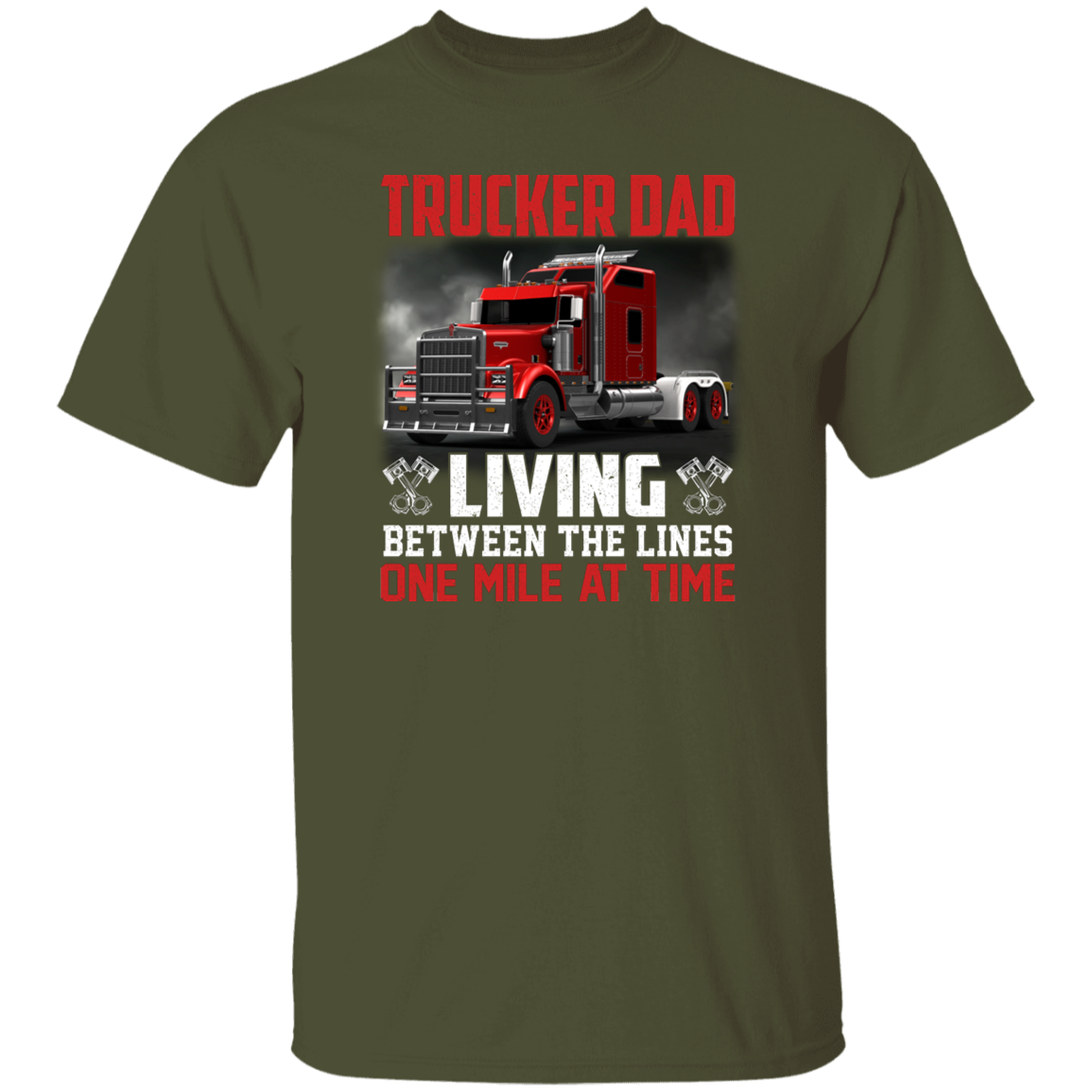 Trucker Dad | G500 5.3 oz. T-Shirt