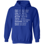 Bible Characters Pullover Hoodie