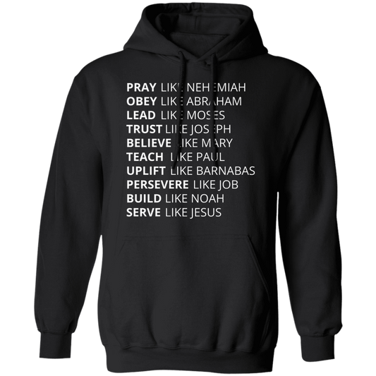 Bible Characters Pullover Hoodie