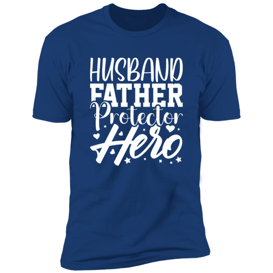 Husband Father Protector Hero | Z61x Premium Short Sleeve Tee (Closeout)
