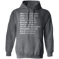 Bible Characters Pullover Hoodie