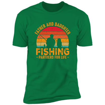 Father and Daughter Fishing 2 | Z61x Premium Short Sleeve Tee (Closeout)