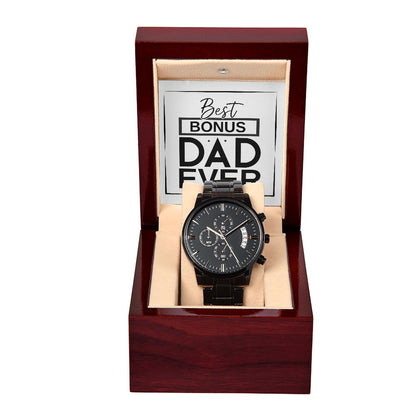 Best Bonus Dad Ever Chronograph Watch