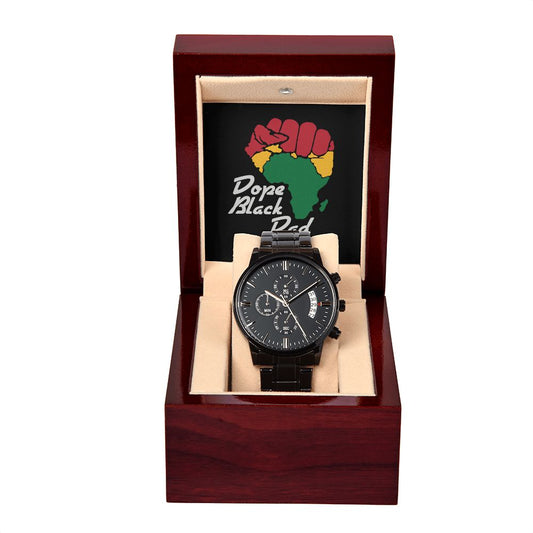 Dope Black Dad Chronograph Watch