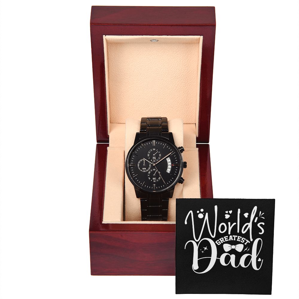 World's Greatest Dad Chronograph Watch