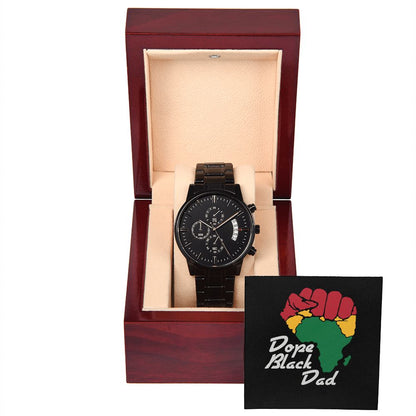 Dope Black Dad Chronograph Watch