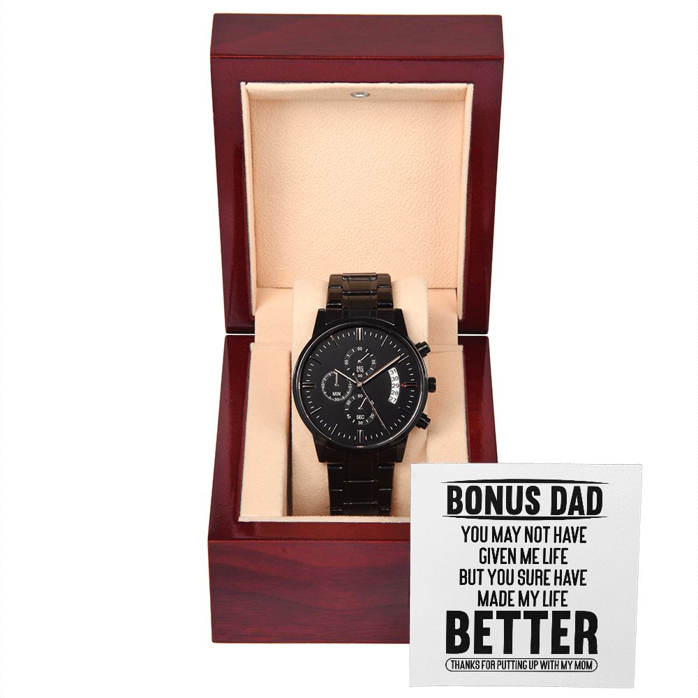 Bonus Dad Chronograph Watch