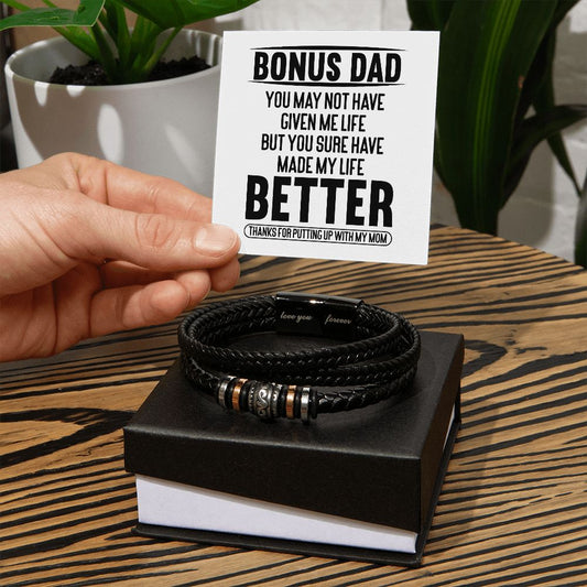 Bonus Dad - Men's Bracelet